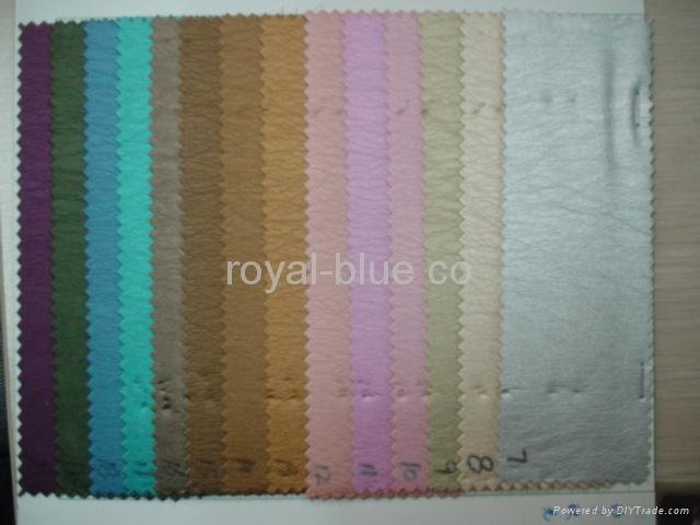 synthetic PU leather with sardine line 2