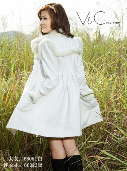 woman's white coat 2