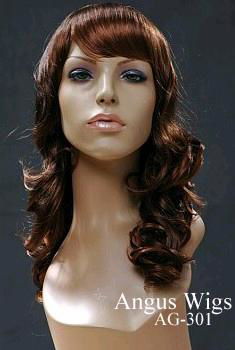 Synthetic Wig Medium Length 