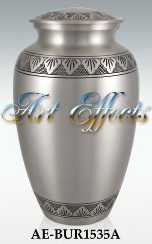 Infinity Pewter Brass Cremation Urn 1