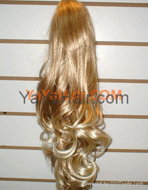 Supply Human Hair Ponytail 5