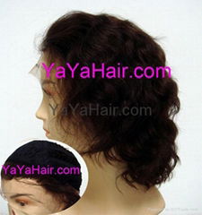 Sell Front 1.5" Hand Made Human Hair Lace Wigs