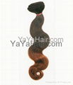 Human hair extension 2