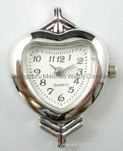 Popular fancy alloy craft watch head