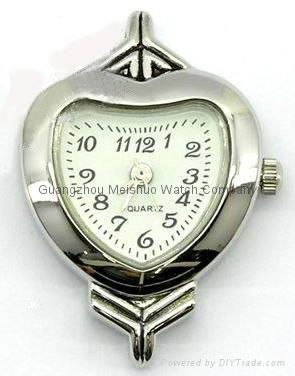 Popular fancy alloy craft watch head 2