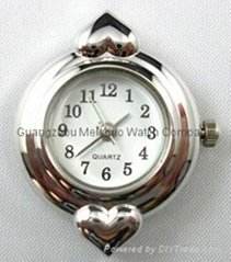 2012 100% new quartz alloy watch face