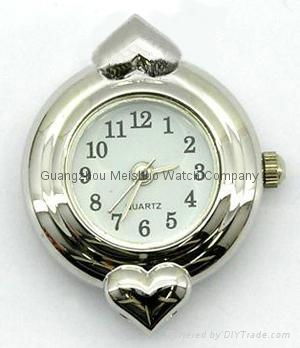 2012 100% new quartz alloy watch face 3