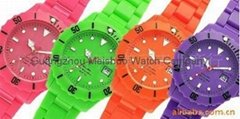 Newfangle quartz plastic watch hot-selling