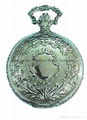 Elegant kingly quartz man pocket watch 1