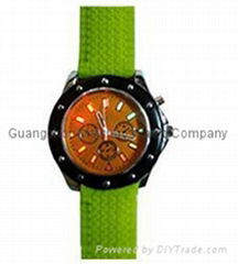 Fashionalbe hot-selling quartz LED light watch