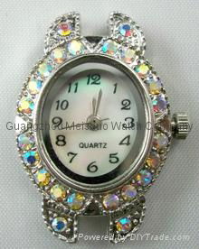 Hot-selling alloy rhinestone watch face