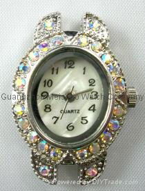 Hot-selling alloy rhinestone watch face 2