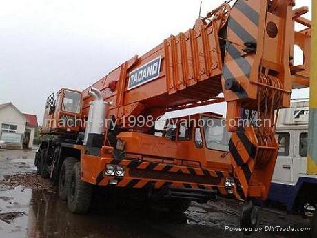 Sell used 160Tons truck crane of TADANO-TG1600M,Used Truck Crane,Hydraulic Crane 3