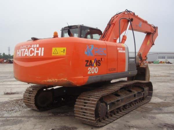 Sell used excavator of Hitachi-ZX200 2