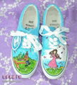 hand-painted canvas shoes 1