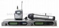 UHF Ture Diversity Double Channel Wireless Microphone 1