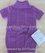 Girls sweater dress