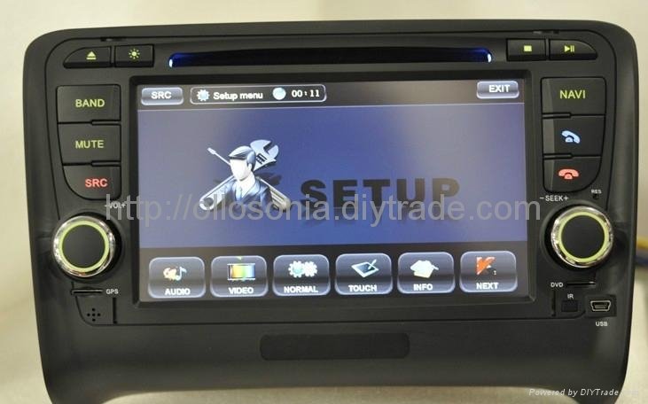car dvd and gps for audi TT 5