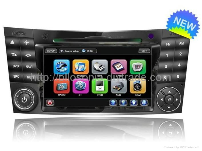 car dvd and gps for Benz E class W211 W 211 CLS W219 W 219