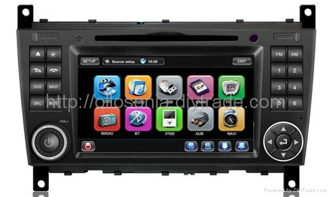 car dvd and gps for Benz C class w203 clc g class w467