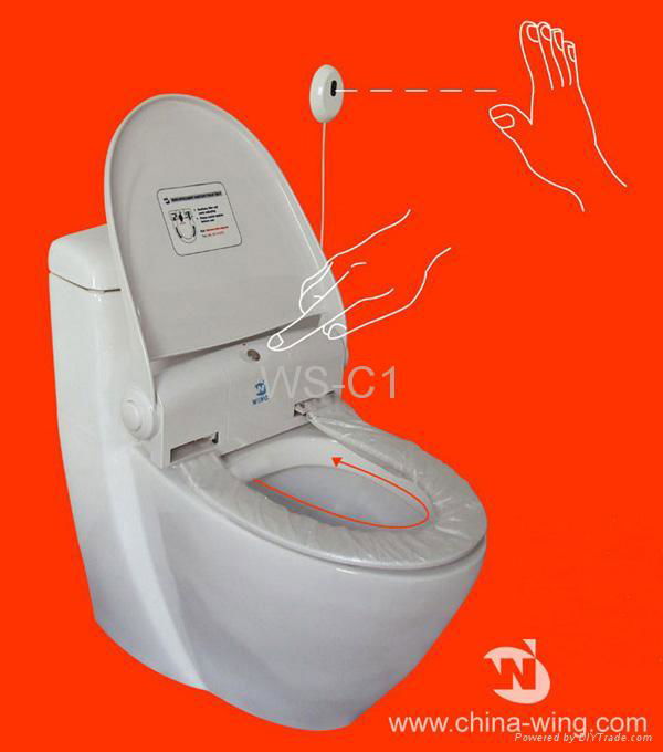 hygienic toilet seat/bidet cover 2