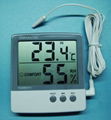 Digital thermometer & Hygrometer indoor/outdoor 1