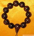 Hainan Huali Rose Wood~Tibetan~Bead 2