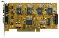 New DVR card,8ch real time, Software Mpeg4/H.264 card