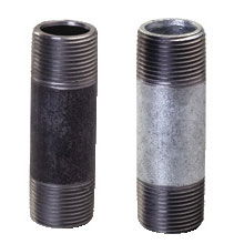 Galvanized steel pipe nipple 2