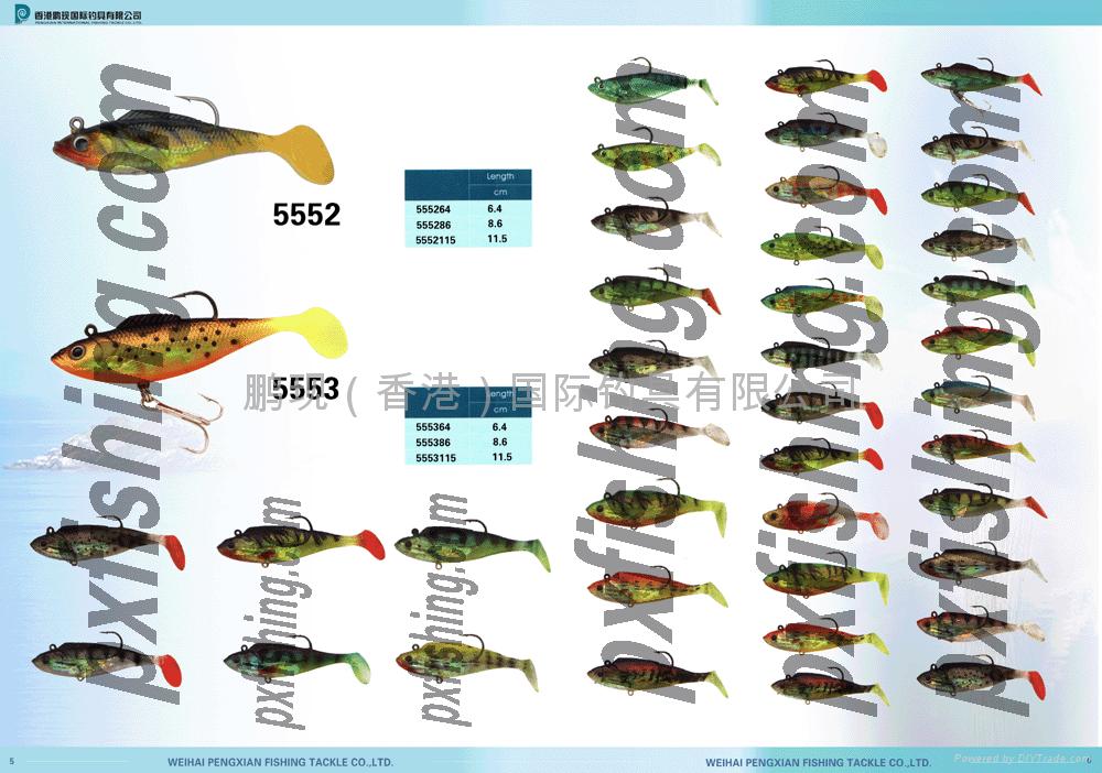  软饵仿生饵假饵硬饵鱼线铅鱼铅坠铅头钩章鱼铁片司乒乐   2