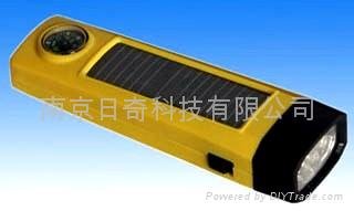 pocket solar torch with AC charger