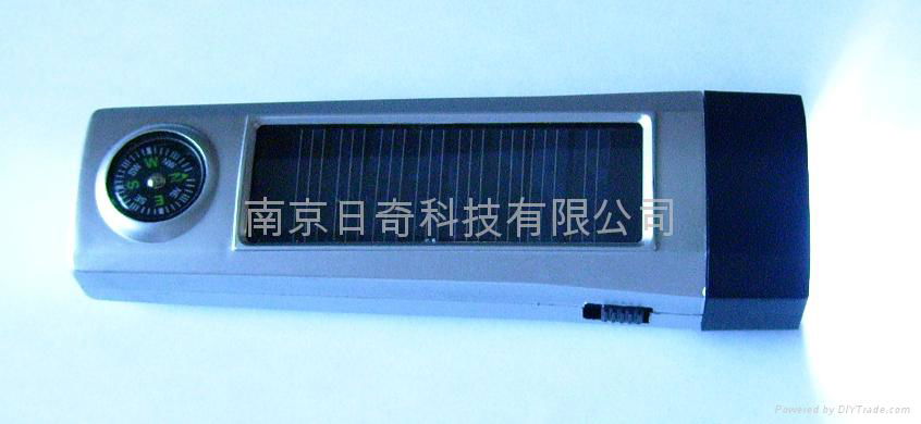 pocket solar torch with AC charger 3