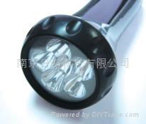 solar torch with spotlight led 2