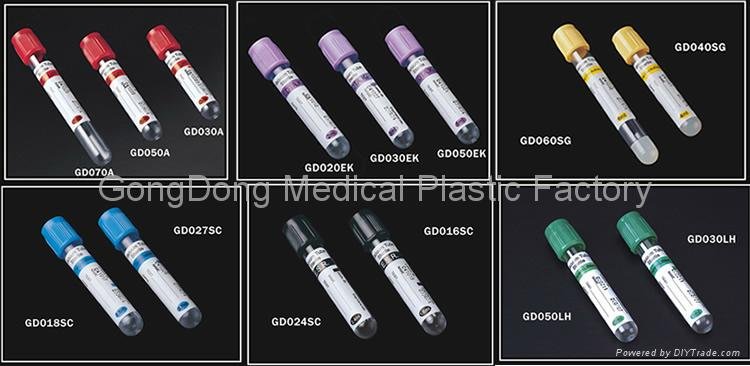 vacuum blood collection tube CE and ISO13485 Approved