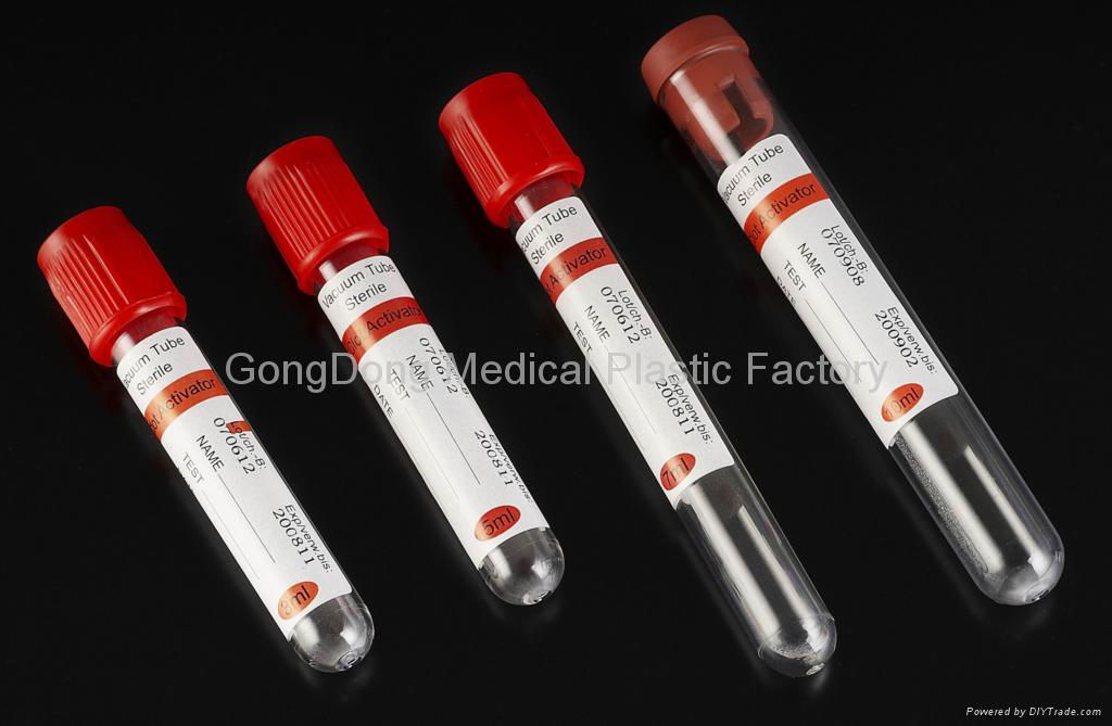 Serum  blood collection tube(red cap)