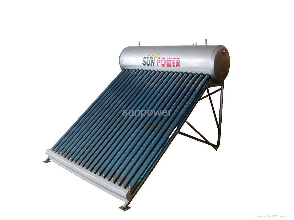 integrated high pressurized solar water heater 3