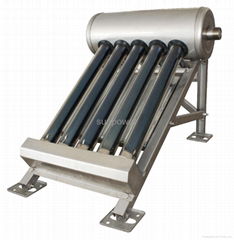 small sample solar water heater