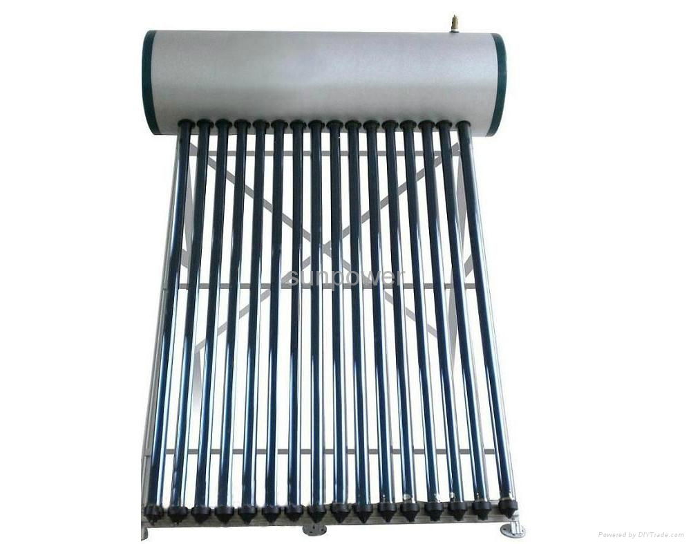 integrated high pressurized solar water heater 2