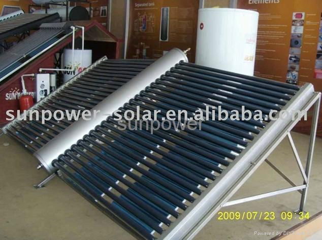 solar water heaters for project 5