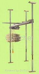 portable indoor straight forward crane