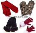 velvet gloves/Velour glove/Flannel