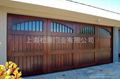 Provide Remote Control Wooden Garage Door 2