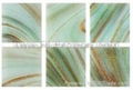 Gold Line Glass Mosaic 1