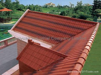 sell interlocking ceramic roof tile  4