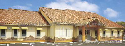 sell Spanish Type Clay Roofing Tile 4