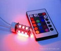 RGB G4 LED Bulb With Remote Controler