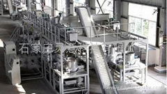 Apple slice production line