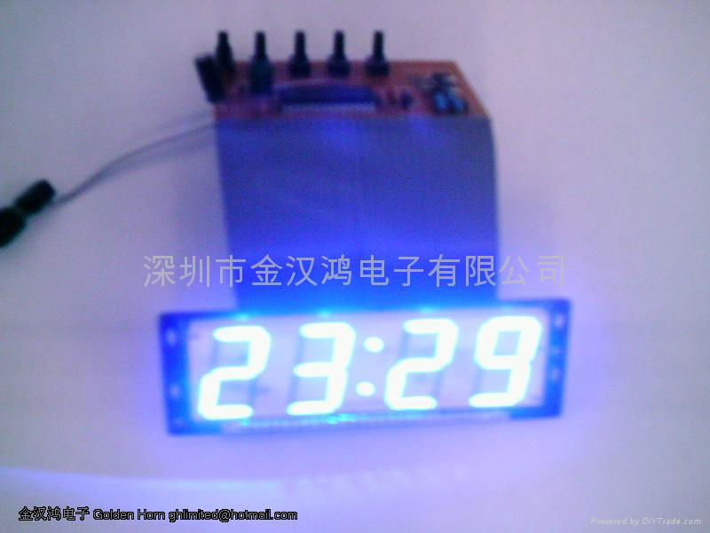 Supply Wooden LED Clock Display And Driving Process 