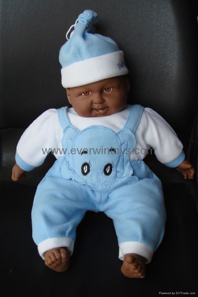 vinyl doll with laughing music 5