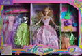 bendable dolls w/7 dress 3